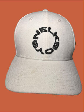White New Era 39THIRTY Nelk Boys Hat M/L